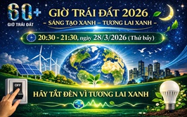 Giờ Trái đất - Sáng tạo xanh - Tương lai xanh 