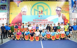 Đoàn Thanh niên xã Hoài Đức tổ chức giải Pickleball lần thứ I năm 2026