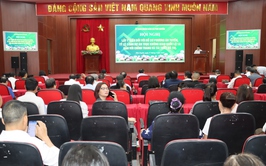 Hội nghị lấy ý kiến đối với hồ sơ phương án tuyến, tỷ lệ 1/500 dự án trục không gian Quốc lộ 1 A gắn với chỉnh trang và tái thiết đô thị.