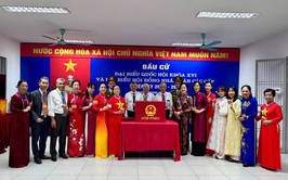 Khu vực đầu tiên trên địa bàn phường Phúc Lợi có 100% cử tri đã thực hiện quyền bầu cử
