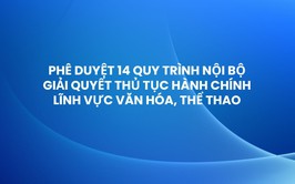Hà Nội phê duyệt 14 quy trình nội bộ giải quyết thủ tục hành chính lĩnh vực văn hóa, thể thao