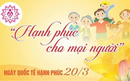 Minh Châu tổ chức các hoạt động hưởng ứng ngày Quốc tế Hạnh phúc 20/3.