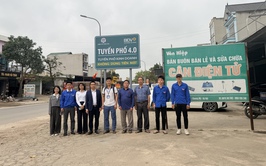 XÃ TRẦN PHÚ TRIỂN KHAI CHƯƠNG TRÌNH THÍ ĐIỂM “CHỢ THÔNG MINH”, TUYẾN PHỐ KHÔNG DÙNG TIỀN MẶT