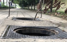 Trộm nắp ghi gang (nắp hố ga) có thể bị xử lý hình sự