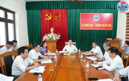 XÃ HƯNG ĐẠO TỔ CHỨC HỘI NGHỊ THÔNG QUA DỰ THẢO BIÊN BẢN TỔNG KẾT CUỘC BẦU CỬ