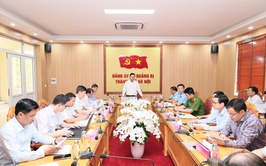 Phường Chương Mỹ tiếp Đoàn kiểm tra liên ngành của Sở nông nghiệp  và môi trường Hà Nội