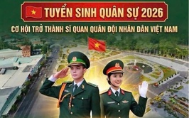 THÔNG BÁO TUYỂN SINH QUÂN SỰ NĂM 2026