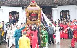 Lễ rước kiệu Chùa Đậu – Dấu thiêng hội tụ