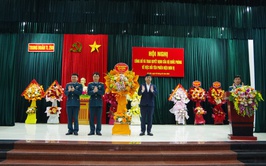 Trung đoàn 64, Sư đoàn 361 tổ chức Hội nghị công bố và trao quyết định của Bộ Quốc phòng về việc đổi tên phiên hiệu đơn vị