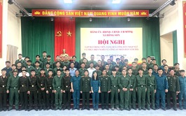 Hồng Sơn gặp mặt, động viên công dân lên đường nhập ngũ, công dân thực hiện nghĩa vụ tham gia Công an nhân dân năm 2026