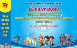 NGÀY CHẠY OLYMPIC VÌ SỨC KHOẺ TOÀN DÂN XÃ ĐẠI THANH NĂM 2026