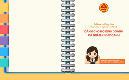 Sổ tay Hướng dẫn HỘ KINH DOANH thực hiện NGHĨA VỤ THUẾ