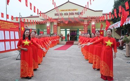 Phụ nữ xã Tiến Thắng – phát huy vai trò trong ngày hội non sông