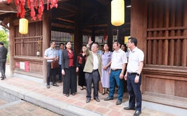 Khảo sát phục hồi Miếu/Đền Thủy Thần tại xã đảo Minh Châu.