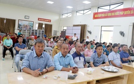 Hội nghị tập huấn kỹ thuật sản xuất rau an toàn cho bà con nông dân