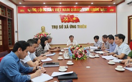 Hội nghị công bố kết quả bầu cử đại biểu HĐND 
xã Ứng Thiên nhiệm kỳ 2026–2031