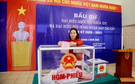 Đồng chí Cấn Thị Việt Hà - Bí thư Đảng uỷ, Chủ tịch HĐND phường Dương Nội trúng cử đại biểu HĐND TP Hà Nội khoá XVII, nhiệm kỳ 2026-2031