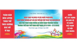 Thông báo: UBND phường Thanh Xuân trân trọng thông báo tổ chức 