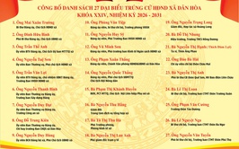 THÔNG BÁO Về việc công khai kết quả bầu cử và danh sách người trúng cử đại biểu HĐND xã Dân Hòa khóa XXIV nhiệm kỳ 2026 - 2031
