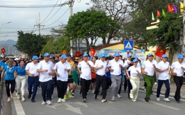 Xã Hương Sơn phát động Ngày chạy Olympic vì sức khoẻ toàn dân 

