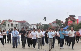 Xã Tiến Thắng kêu gọi mỗi người dân luyện tập ít nhất một môn thể thao