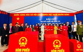 LỄ KHAI MẠC BẦU CỬ ĐẠI BIỂU QUỐC HỘI KHOÁ XVI VÀ HĐND CÁC CẤP NHIỆM KỲ 2026-2031 TRÊN ĐỊA BÀN PHƯỜNG VĨNH TUY