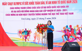 Xã Yên Lãng tổ chức Lễ phát động “Ngày chạy Olympic vì sức khỏe toàn dân - vì An ninh tổ quốc” năm 2026