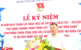 Xã Hát Môn mít tinh kỷ niệm 95 năm Ngày thành lập Đoàn Thanh niên Cộng sản Hồ Chí Minh