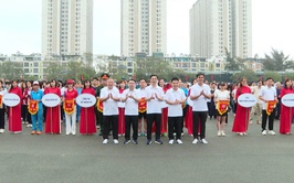 Sôi nổi Ngày chạy Olympic vì sức khỏe toàn dân năm 2026 tại xã Thanh Trì