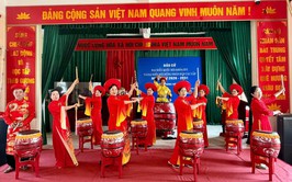 Hội trống Ứng Thiên: Điểm hẹn hấp dẫn chào mừng thành công bầu cử
