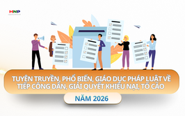 Phường Yên Hòa tăng cường tuyên truyền, phổ biến pháp luật về tiếp công dân, giải quyết khiếu nại, tố cáo năm 2026