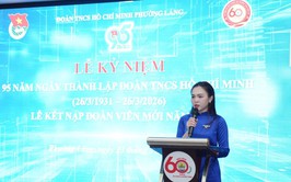 ĐOÀN PHƯỜNG LÁNG TỔ CHỨC LỄ KỶ NIỆM 95 NĂM NGÀY THÀNH LẬP ĐOÀN TNCS HỒ CHÍ MINH VÀ KẾT NẠP ĐOÀN VIÊN MỚI NĂM 2026