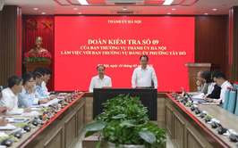 Tây Hồ: Phát huy hiệu quả mô hình vận hành 4 trục trong hệ thống chính trị