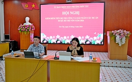 UBND PHƯỜNG SƠN TÂY KIỂM ĐIỂM TIẾN ĐỘ, QUYẾT LIỆT ĐẨY NHANH THI CÔNG VÀ GIẢI NGÂN CÁC DỰ ÁN NĂM 2026