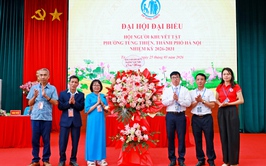 Đại hội Đại biểu Người khuyết tật phường Tùng Thiện lần thứ I, nhiệm kỳ 2026- 2031 - Lan tỏa thông điệp về bình đẳng, hòa nhập và nghị lực sống