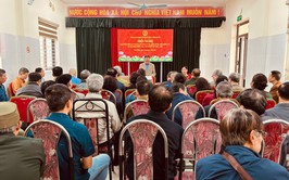 Hội Cựu chiến binh phường Vĩnh Hưng mạn đàm về tiểu sử các ứng cử viên - những người ứng cử đại biểu Quốc hội khóa XVI và đại biểu HĐND các cấp nhiệm kỳ 2026-2031