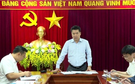 UBND xã tổ chức hội nghị làm việc với Phòng Kinh tế và các chủ đầu tư hạ tầng cụm công nghiệp trên địa bàn