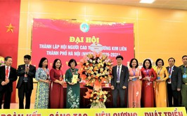 Đại hội thành lập Hội Người cao tuổi phường Kim Liên thành công tốt đẹp