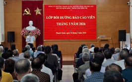 Phường Phường Liệt: Tổ chức hội nghị báo cáo viên tháng 3 năm 2026