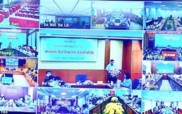 Hoài Đức dự hội nghị trực tuyến tập huấn Điều tra cơ sở hành chính, sự nghiệp năm 2026.