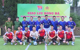 Chi đoàn Công an xã Phúc Thọ giao lưu bóng đá cùng Chi đoàn liên cơ quan Đảng ủy – UBND xã chào mừng 95 năm Ngày thành lập Đoàn TNCS Hồ Chí Minh