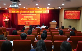 Trung tâm Phục vụ hành chính công tổ chức Hội nghị kiện toàn, bổ sung chức danh cán bộ