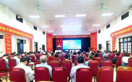 Phường Phú Lương tham dự trực tuyến Hội nghị quán triệt Nghị quyết số 02-NQ/TW của Bộ Chính trị về 