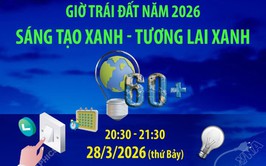 GIỜ TRÁI ĐẤT 2026 – SÁNG TẠO XANH – TƯƠNG LAI XANH
