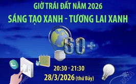 Phường Dương Nội hưởng ứng chiến dịch Giờ trái đất năm 2026
