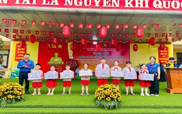 Ban chấp hành Đoàn, Hội đồng Đội xã Trần Phú tổ chức Ngày hội Thiếu nhi vui khoẻ - Tiến bước lên đoàn năm học 2025 -2026.