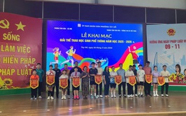 Phường Tây Hồ khai mạc Giải thể thao học sinh phổ thông năm học 2025 – 2026