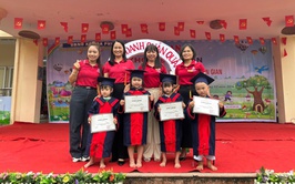 Trường Mầm non Đồng Phú tổ chức chương trình “Liên hoan Bé khỏe, Bé ngoan