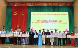 Xuân Đỉnh: Đồng thuận cao thông qua Nghị quyết xây dựng đời sống văn hóa năm 2026