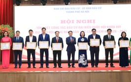 Đảng bộ, chính quyền và nhân dân xã Yên Xuân được Ban thường vụ Thành ủy Hà Nội tặng Bằng khen vì có thành tích xuất sắc trong công tác bầu cử đại biểu Quốc hội khóa XVI và đại biểu HĐND các cấp